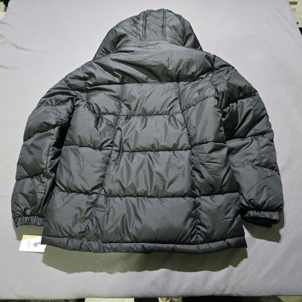 U.S. Polo Assn. Puffer Jacket Kids Size L 14/16 Black Red Fleece Lined Hooded - Picture 8 of 9